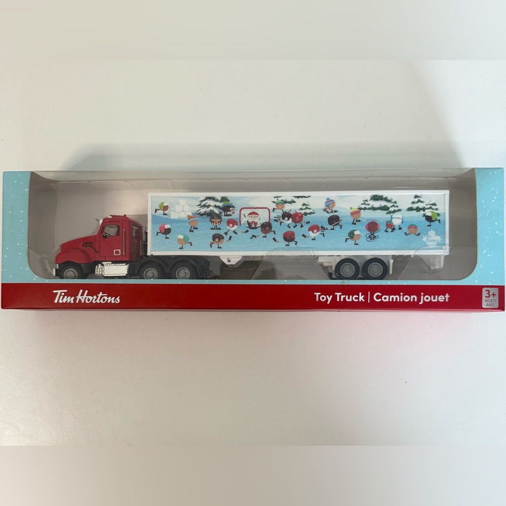 Tim Hortons Timbits 2024 Toy Collector Semi Truck / New Sealed / 10.5 “ Long